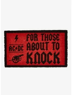 Promo 💯 AC/DC For Those About To Knock Doormat 😀