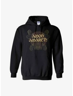 Promo 🔔 Amon Amarth Logo Hoodie 🎁