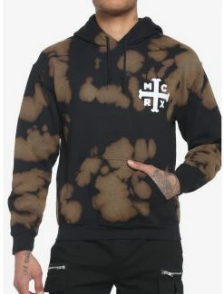 Best Pirce ⌛ My Chemical Romance Coffin Tie-Dye Hoodie 👍