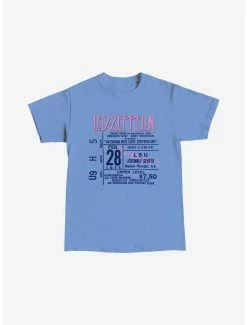 Budget 🤩 Led Zeppelin Louisiana Ticket Stub Boyfriend Fit 👧 Girls T-Shirt ✨