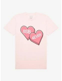 Buy 🔔 Backstreet Boys 🍬 Candy Hearts Boyfriend Fit 👧 Girls T-Shirt 🎉