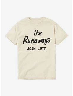 Cheapest ⌛ Joan Jett The Runaways Boyfriend Fit 👧 Girls T-Shirt 😍