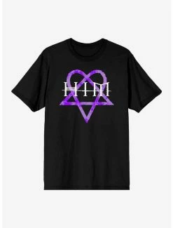 Best reviews of 🎉 HIM Heartagram Logo Boyfriend Fit 👧 Girls T-Shirt 🔔