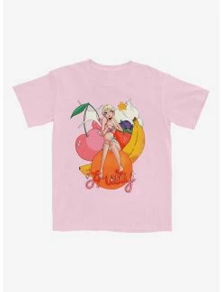 Hot Sale 🌟 Chloe Moriondo Fruity Boyfriend Fit T-Shirt 🎁