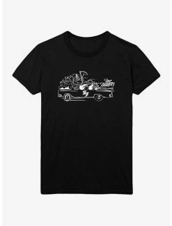 Best Sale ✔️ Foo Fighters Grim Reaper Low Rider Boyfriend Fit 👧 Girls T-Shirt ✔️