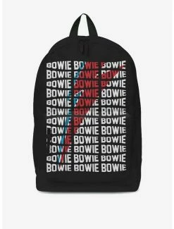 Hot Sale ๐ Rocksax David Bowie Warped Classic ๐ Backpack ๐ฅ