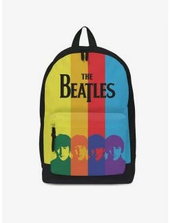 Promo 🎁 Rocksax The Beatles Hard Days Night 🎒 Backpack 👏