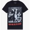 Cheap ✨ New Kids On The Block Grop Portrait Boyfriend Fit 👧 Girls T-Shirt 🔔
