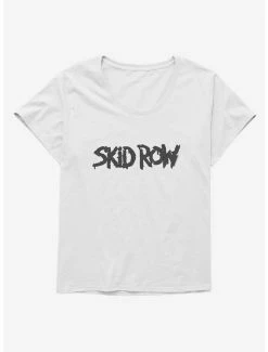 Budget 🎉 Skid Row Logo Outline 👧 Girls T-Shirt Plus Size 👏