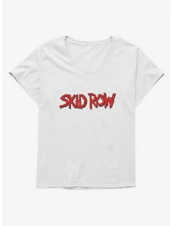 Budget 🔥 Skid Row Shadow Logo 👧 Girls T-Shirt Plus Size 💯