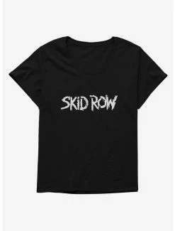 New ✨ Skid Row White Logo 👧 Girls T-Shirt Plus Size 🎉