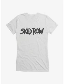 Promo 😉 Skid Row Logo Outline 👧 Girls T-Shirt ⭐