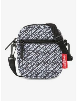 Budget 🎉 Bugatti Rolling Stones All Over Print Vegan Leather Crossbody Bag ⌛