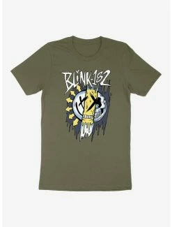 Best Sale 😉 Blink-182 Mixed Up Logo Boyfriend Fit 👧 Girls T-Shirt 🎁