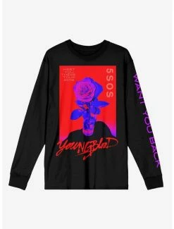 Best Sale 🌟 5SOS Youngblood Long-Sleeve T-Shirt ✔️