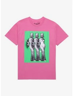 Discount ⌛ Doja Cat Evening Gown Portrait Boyfriend Fit 👧 Girls T-Shirt 😍