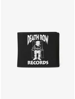 Outlet 🧨 Rocksax Death Row Records Logo Wallet 🔥