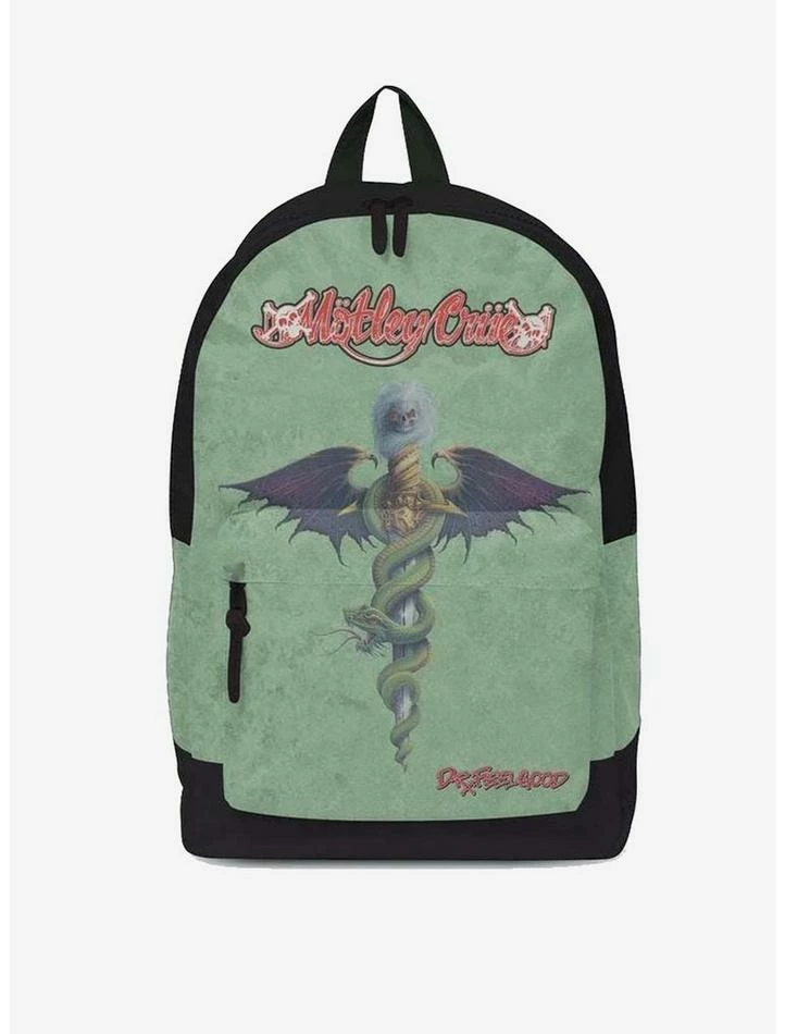 Coupon ๐ Rocksax Motley Crue Dr. Feelgood ๐ Backpack ๐ฏ