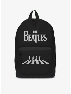 Brand new ✨ Rocksax The Beatles Abbey Road Black and White 🎒 Backpack 🧨