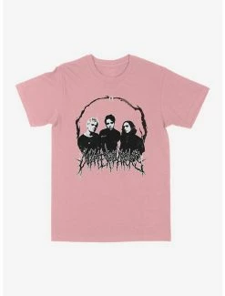 Outlet 🤩 Waterparks Heavy Metal Logo Boyfriend Fit 👧 Girls T-Shirt 🌟