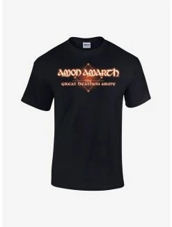 Top 10 ❤️ Amon Amarth The Great Heathen Army Logo T-Shirt 🔔