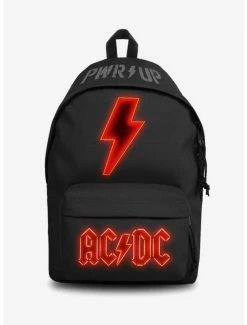 Wholesale 🎁 Rocksax AC/DC Power Up 🎒 Backpack Black 🎉