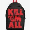 Budget 🔥 Rocksax Metallica Kill 'Em All Blood 🎒 Backpack 💯