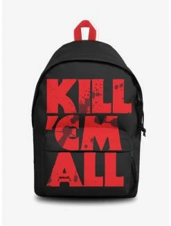 Budget 🔥 Rocksax Metallica Kill 'Em All Blood 🎒 Backpack 💯