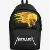 Best Sale 💯 Rocksax Metallica Pushead Flame 🎒 Backpack 🔔