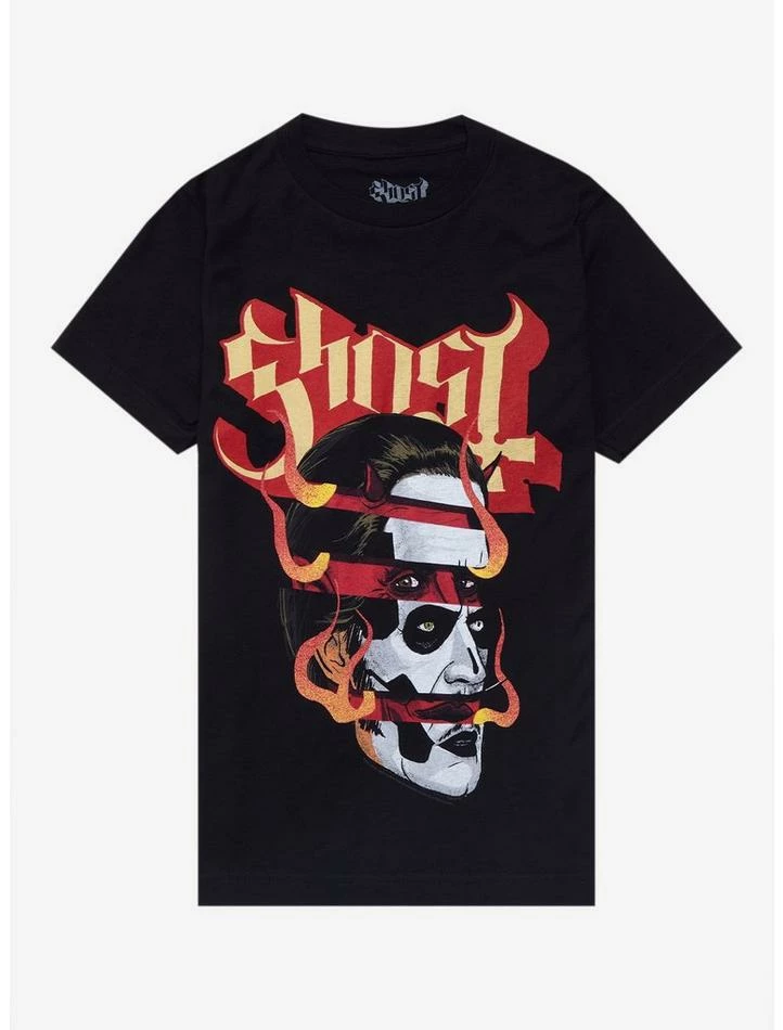 Best deal ๐ Ghost Half Demon Boyfriend Fit ๐ง Girls T-Shirt โจ