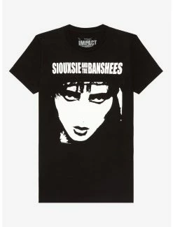 Discount 💯 Siouxsie And The Banshees Boyfriend Fit 👧 Girls T-Shirt 🔥