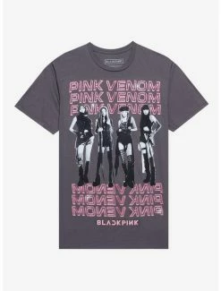 Best reviews of 🔔 BLACKPINK Pink Venom Group Portrait T-Shirt 🥰
