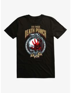 New 🛒 Five Finger Death Punch Knucklehead Grenade T-Shirt 🤩