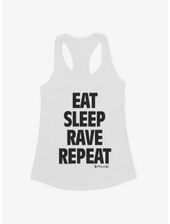 Best Sale ❤️ Fatboy Slim Eat Sleep Rave Repeat 👧 Girls Tank 🛒