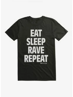 Best deal ๐ Fatboy Slim Eat Sleep Rave Repeat T-Shirt โญ