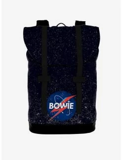 Deals ❤️ Rocksax David Bowie Space Heritage 🎒 Backpack 🤩