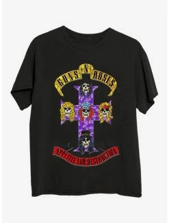 New 💯 Guns N' Roses Appetite Boyfriend Fit 👧 Girls T-Shirt 😍
