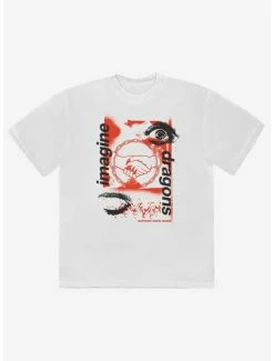 Buy 😀 Imagine Dragons Hands Boyfriend Fit 👧 Girls T-Shirt ⭐