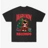 Flash Sale 🎉 Death Row Records Holiday Scene Boyfriend Fit 👧 Girls T-Shirt ✔️