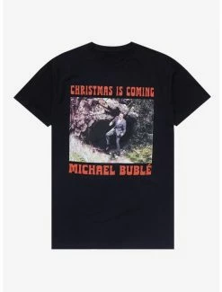 Hot Sale 💯 Michael Buble 🎄 Christmas Is Coming T-Shirt ❤️