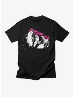 Cheap ✨ Destroy Boys Sweet Tooth Boyfriend Fit 👧 Girls T-Shirt 💯