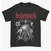 Promo ❤️ Behemoth Crown Of Thorns Skull Boyfriend Fit 👧 Girls T-Shirt 🔔