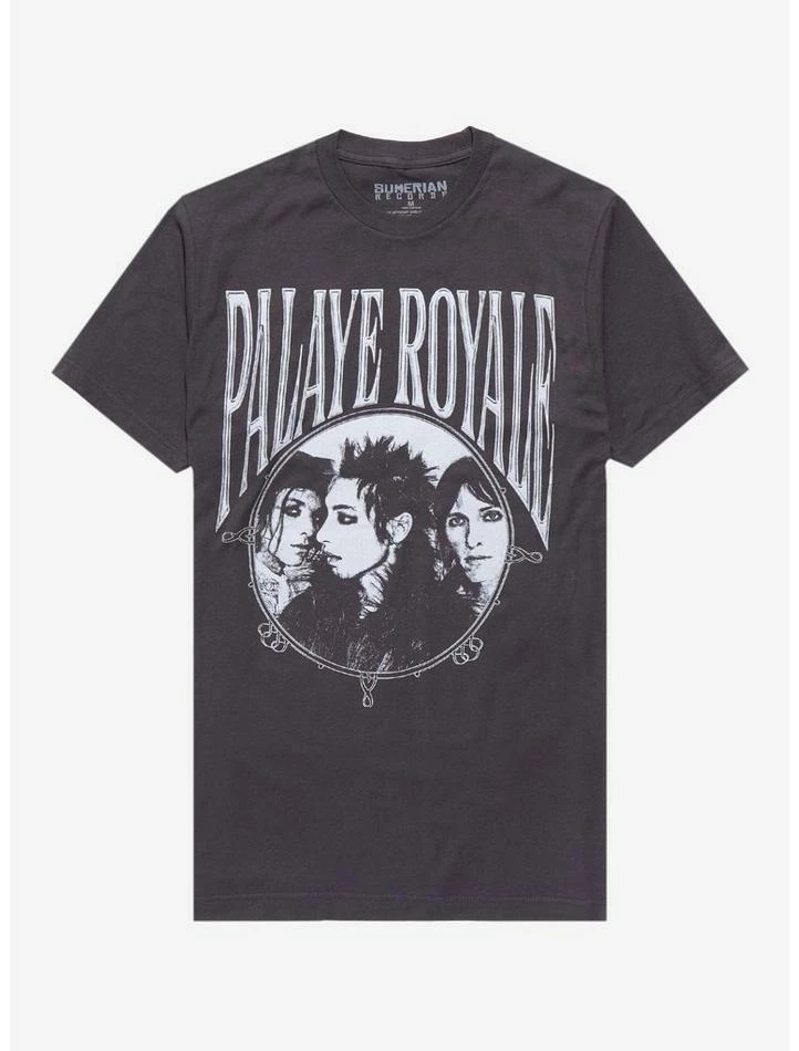 Best Sale π€© Palaye Royale Band Portrait Boyfriend Fit T-Shirt β¨