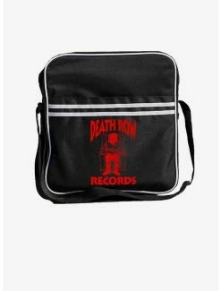Buy 👍 Rocksax Death Row Records Logo Zip Top Record Crossbody Messenger Bag ✔️