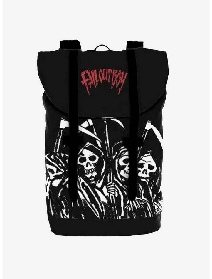 Brand new 🔔 Rocksax Fall Out Boy Reaper Gang Heritage 🎒 Backpack ⌛