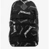 Flash Sale 😍 Rocksax Metallica Fade to Black Skateboard 🎒 Backpack 🎉