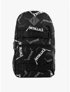 Flash Sale 😍 Rocksax Metallica Fade to Black Skateboard 🎒 Backpack 🎉