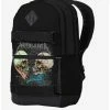 Outlet 🥰 Rocksax Metallica Sad But True Skateboard 🎒 Backpack 🎁
