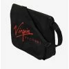 Cheap 🤩 Rocksax Virgin Records Flap Top Record Crossbody Messenger Bag 😉