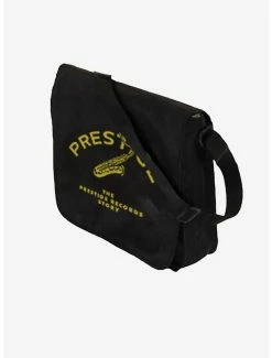 Coupon 🤩 Rocksax Prestige Records Flap Top Vinyl Record Crossbody Messenger Bag 🎉
